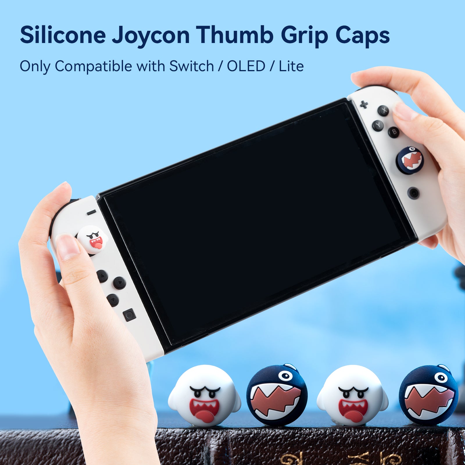 Boo and Friends Thumb Grip Cap
