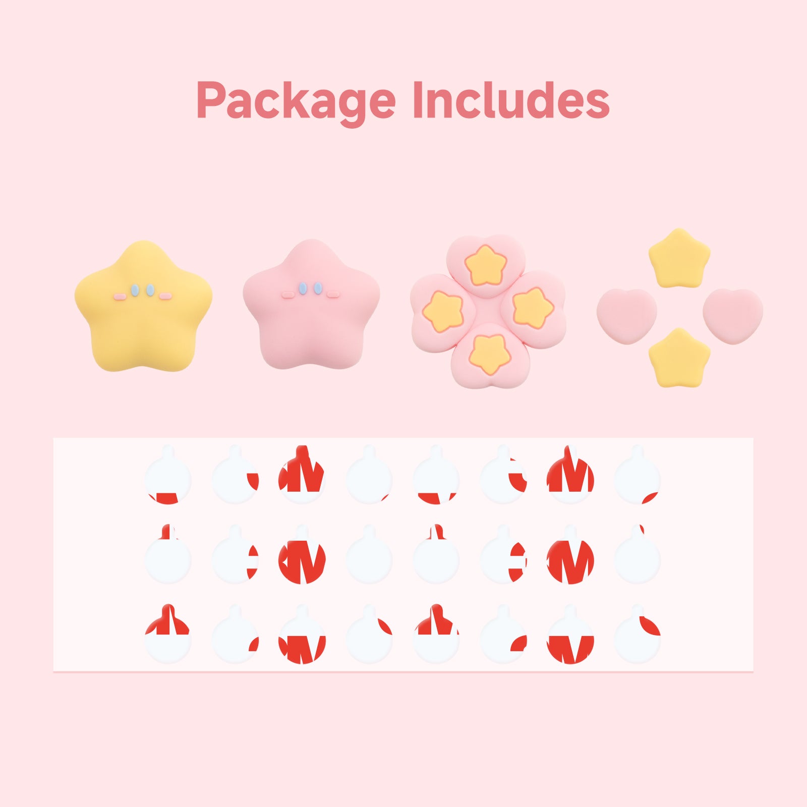 Star Baby Button Caps For Switch 2
