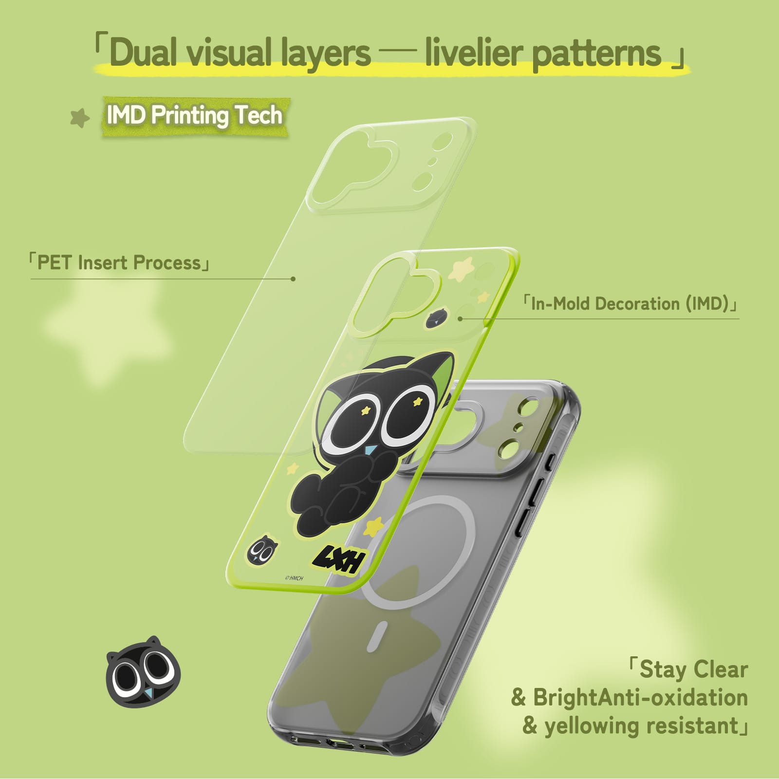 Luo Xiaohei Starry Sky Case for iPhone 17 Series
