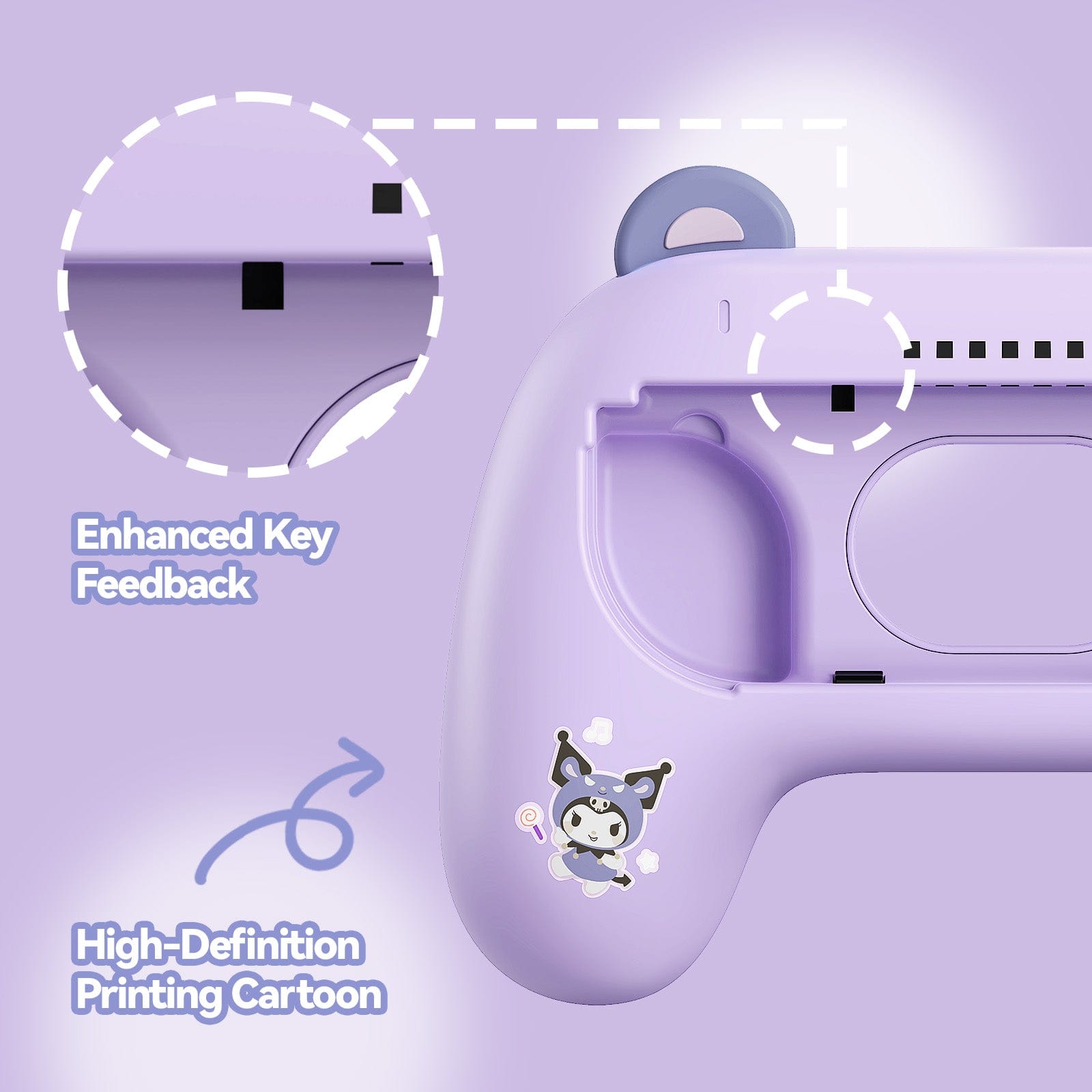 GeekShare x Sanrio Grips for Switch/OLED Joy Con GeekShare x Sanrio Grips for Switch/OLED Joy Con