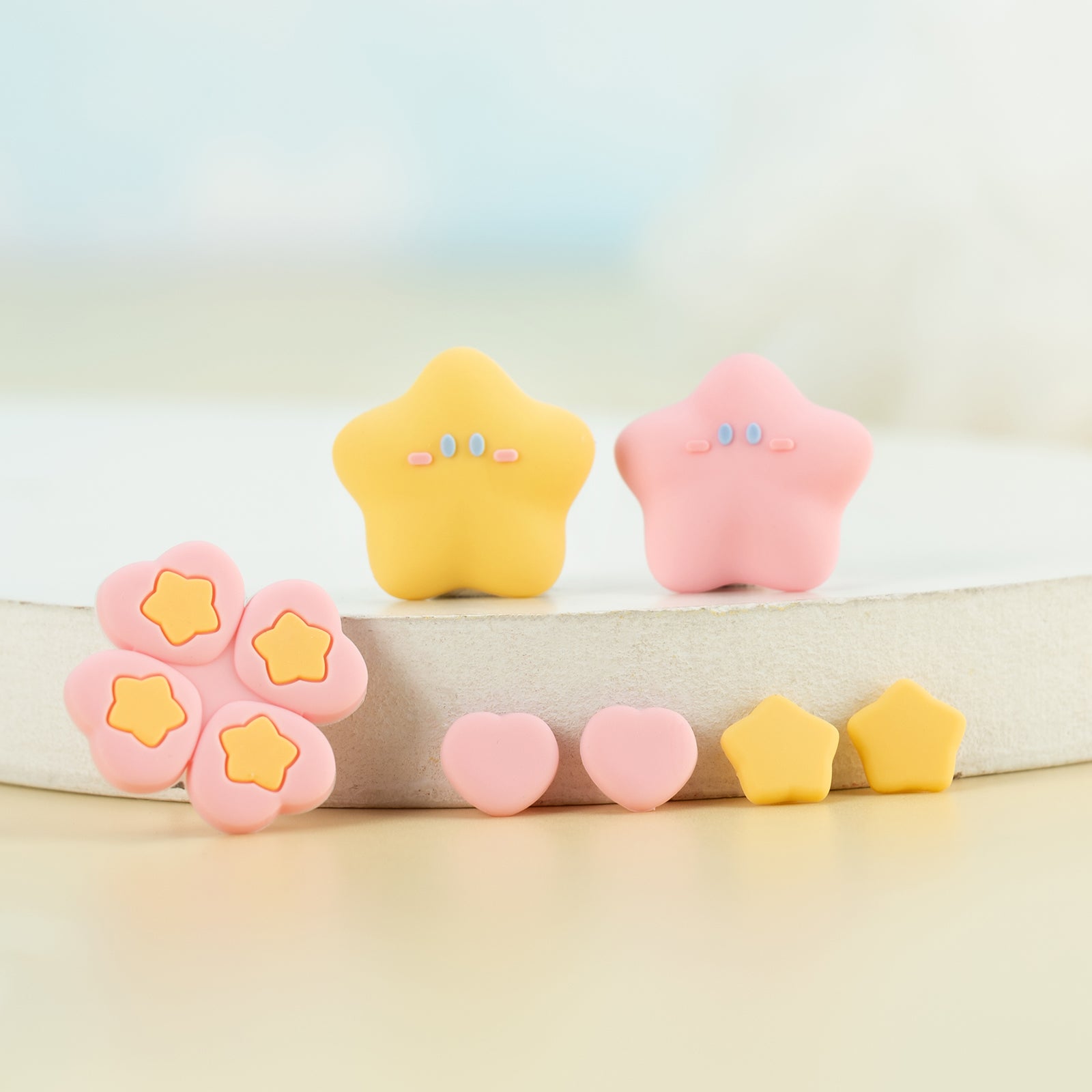 Star Baby Button Caps For Switch 2