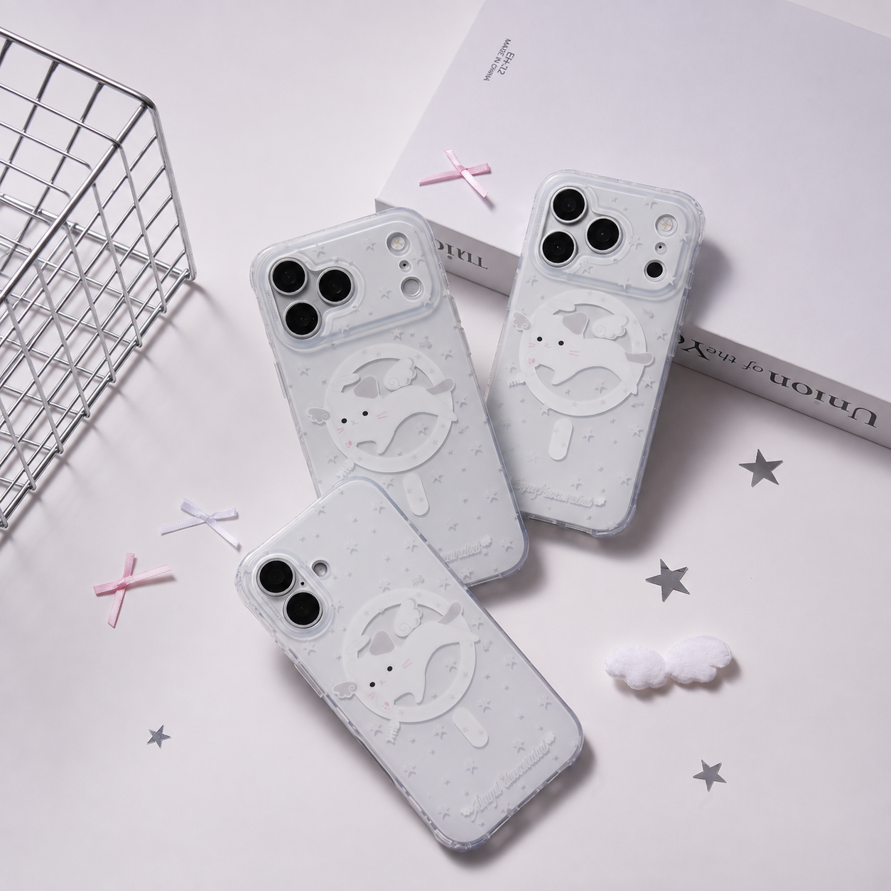 Starry Cat Phone Case for iPhone 17 Series