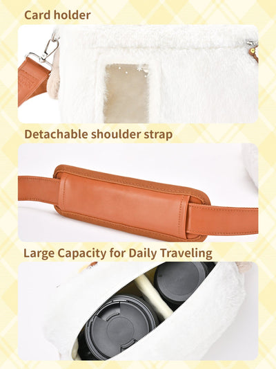Pompompurin Plush Camera Carrying Bag Pompompurin Plush Camera Carrying Bag