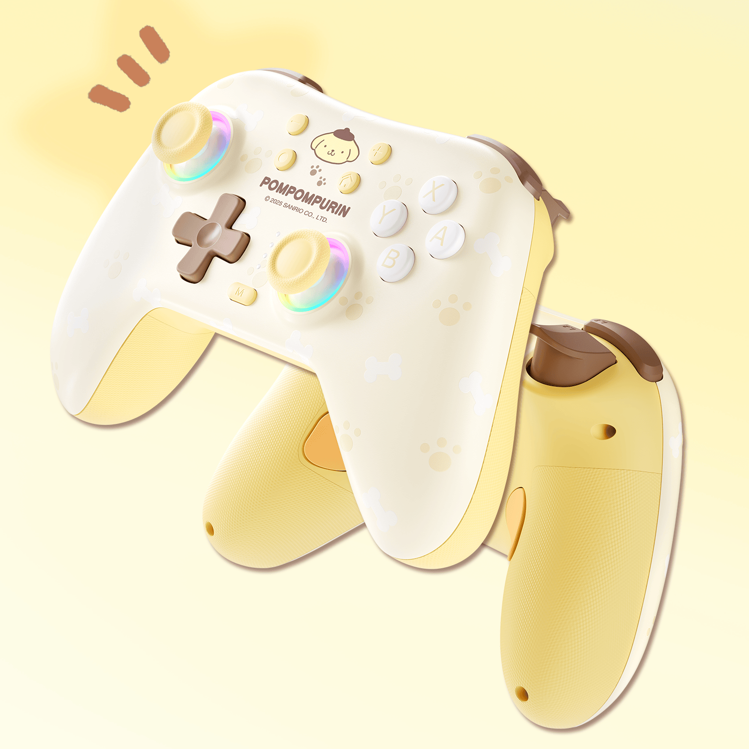 GeekShare Cinnamoroll & Pompompurin Gamepad with Receiver Set For Switch 2/Switch 2017/PC GeekShare Cinnamoroll & Pompompurin Gamepad with Receiver Set For Switch 2/Switch 2017/PC