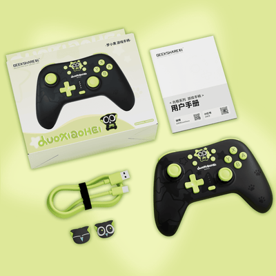 Luo Xiao Hei Wireless Controller - Multi-Platform, RGB, Gyro