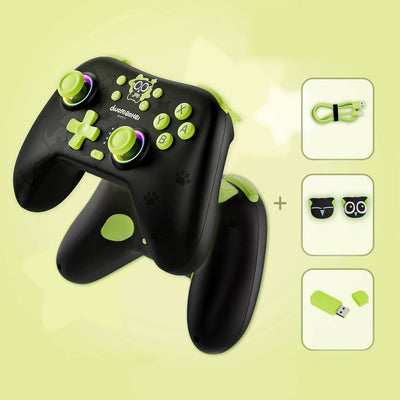 Luo Xiao Hei Wireless Controller - Multi-Platform, RGB, Gyro