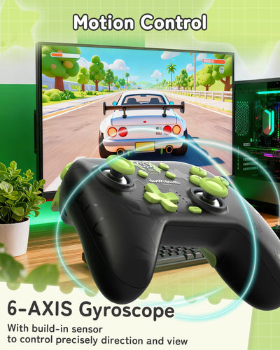 Luo Xiao Hei Wireless Controller - Multi-Platform, RGB, Gyro