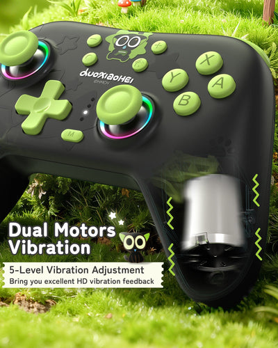 Luo Xiao Hei Wireless Controller - Multi-Platform, RGB, Gyro
