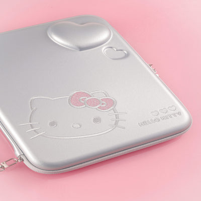 Hello Kitty Shining Silver Heart iPad Sleeve Hello Kitty Shining Silver Heart iPad Sleeve