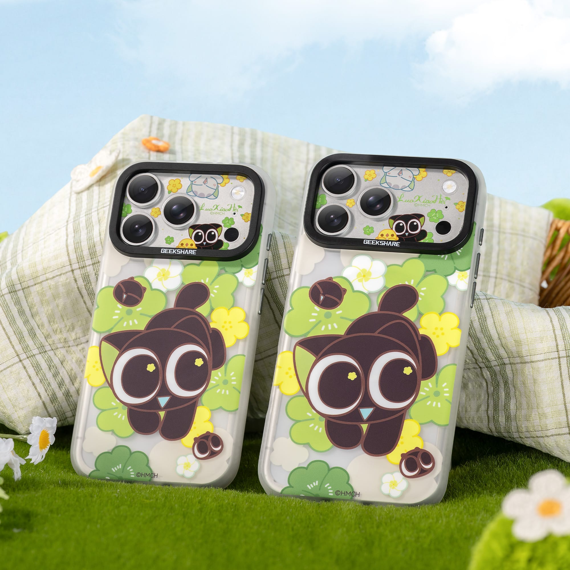 Luo Xiaohei Floral Dream Journey Case for iPhone 17 Series