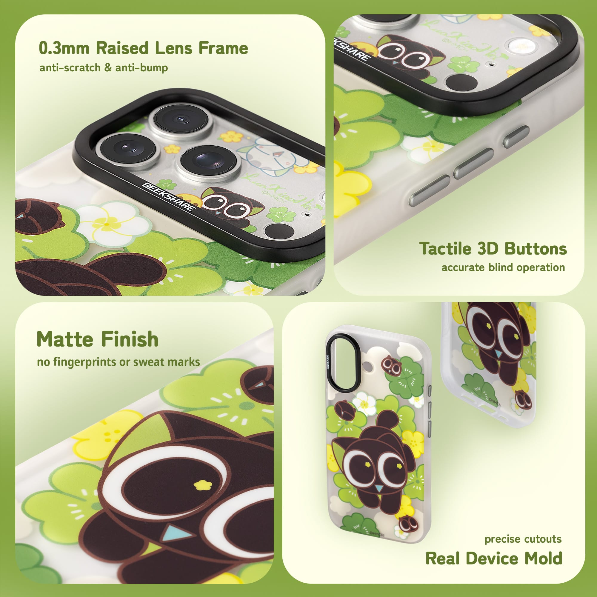 Luo Xiaohei Floral Dream Journey Case for iPhone 17 Series
