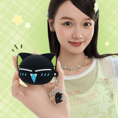 Luo Xiaohei Meow Beat Protective Case for AirPods 4