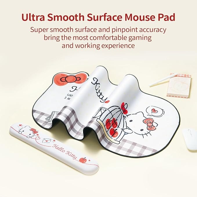GeekShare x Sanrio HelloKitty  Mousepads & Wrist Rest GeekShare x Sanrio HelloKitty  Mousepads & Wrist Rest