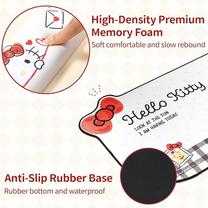 GeekShare x Sanrio HelloKitty  Mousepads & Wrist Rest GeekShare x Sanrio HelloKitty  Mousepads & Wrist Rest