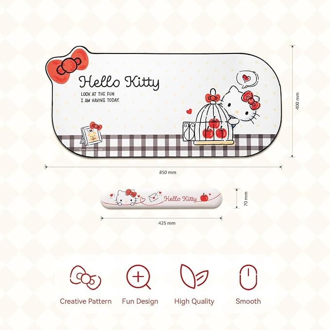 GeekShare x Sanrio HelloKitty  Mousepads & Wrist Rest GeekShare x Sanrio HelloKitty  Mousepads & Wrist Rest