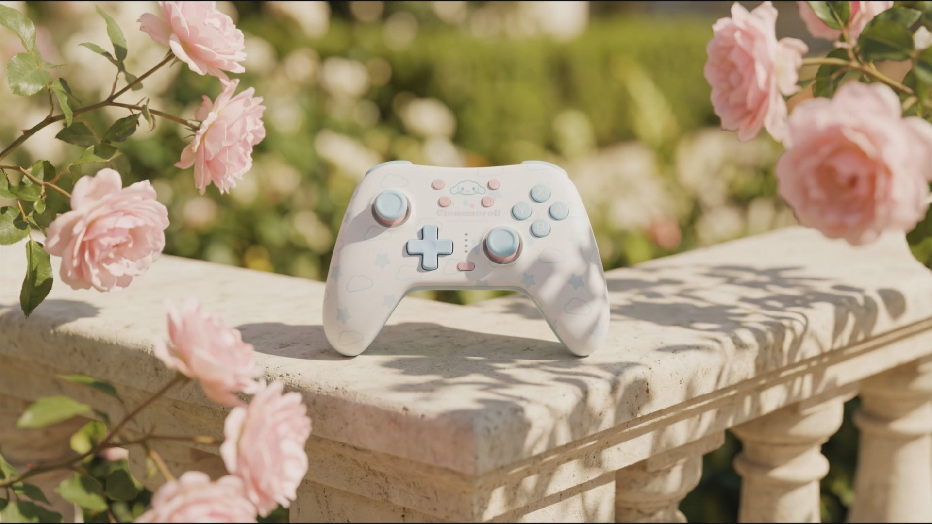 Load video: Cinnamoroll &amp; Pompompurin Wireless Game Controller for Nintendo Switch 2, Switch &amp; PC