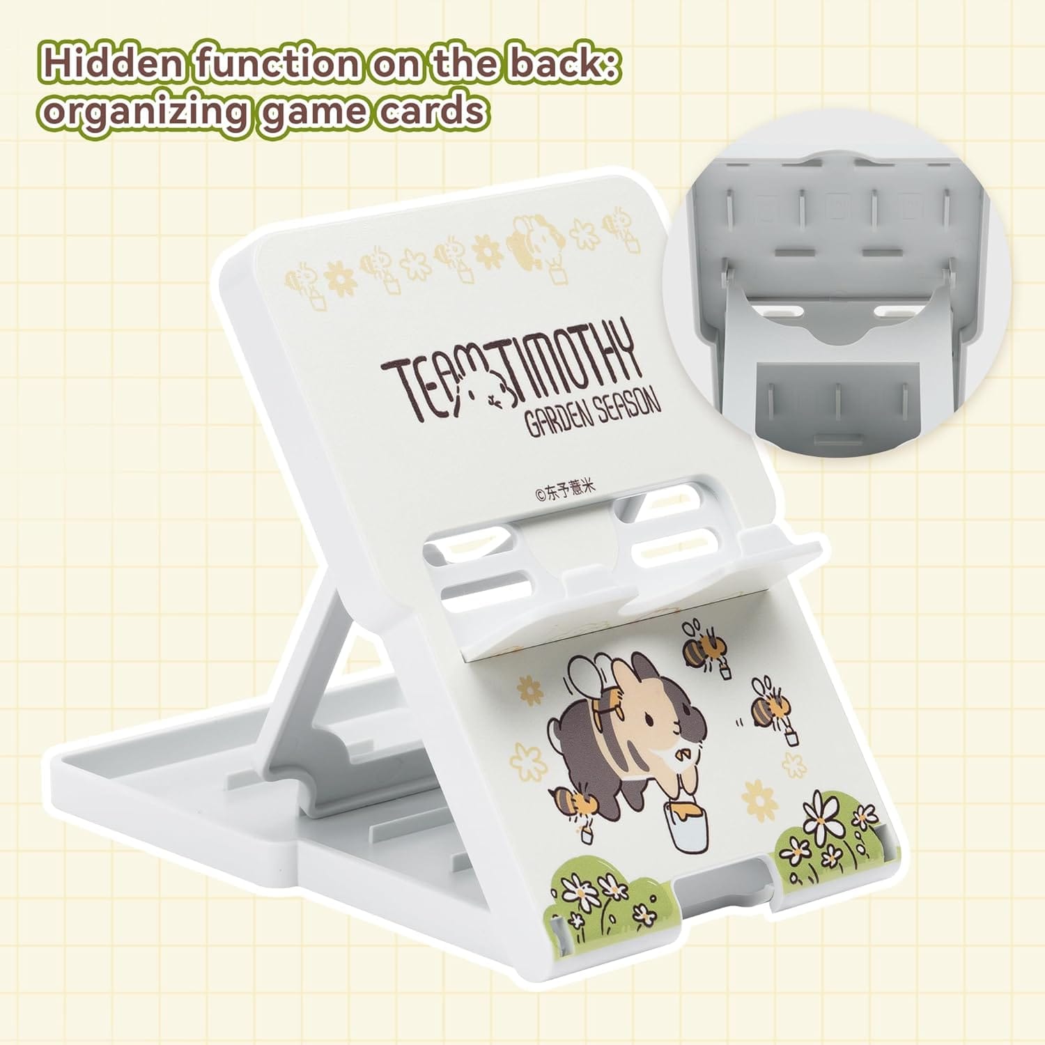 TEAM TIMOTHY Adjustable Switch Playstand - 4 Angles, Universal